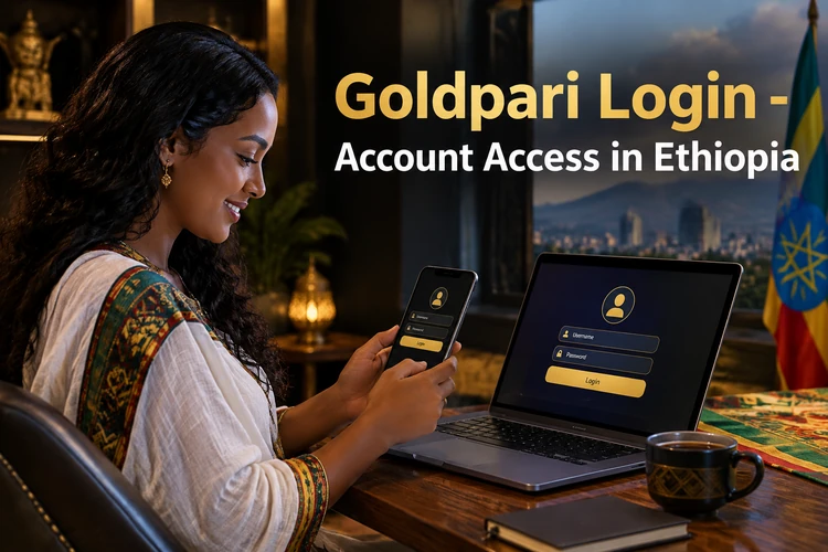 Goldpari Login - Account Access in Ethiopia