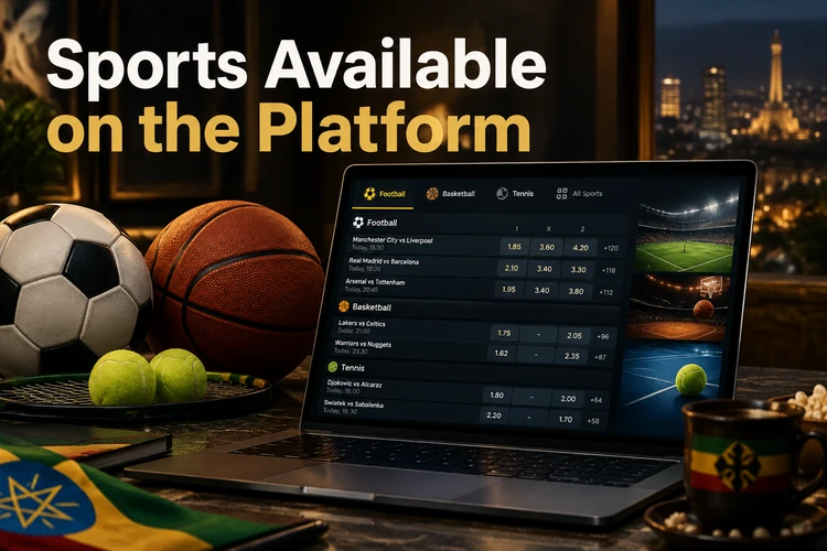 Sports Available on the Platform