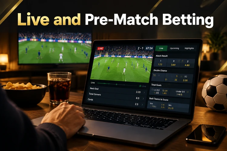 Live and Pre-Match Betting